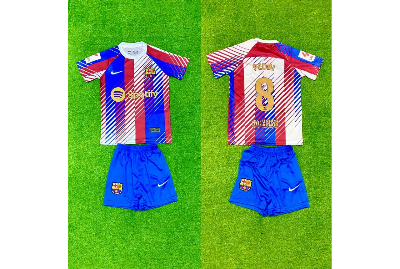 Детски футболен комплект Barcelona PEDRI 8